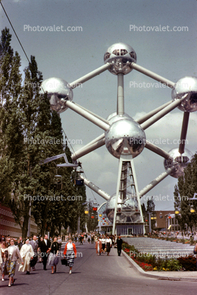 Atomium, Brussels, Belgium, 1958, 1950s