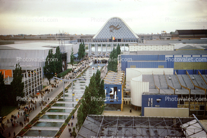 Pyramid, New York Worlds Fair, 1963, 1960s