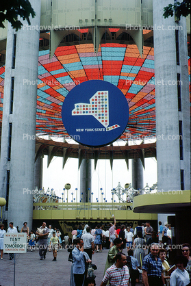 New York State Pavilion, Tent of Tomorrow, New York Worlds Fair, 1964, 1960s