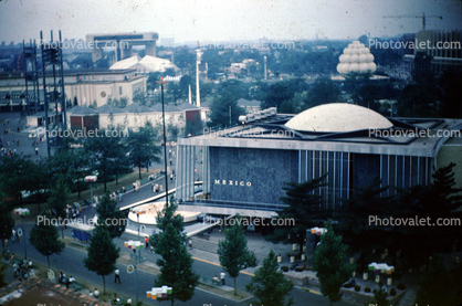 Mexico Pavilion, New York Worlds Fair, 1964, 1960s
