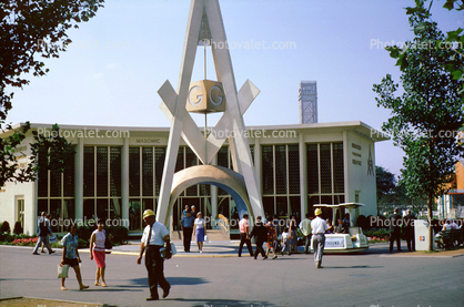 The Masonic Brotherhood Center, Pavilion, masons, building, New York Worlds Fair, 1964