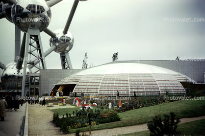 Dome, Brussels World?s Fair Expo 58, 1958, 1950s