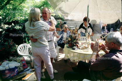 Krutein Family backyard party, San Carlos California