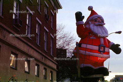 Santa Claus inflated, balloon