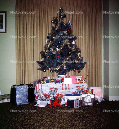 Presents, Decorations, Ornaments, Tree, curtain