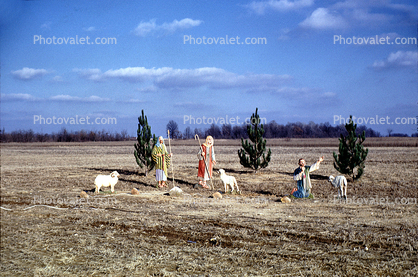 Nativity Scene, January 1959, 1950s