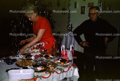 Bouffet Christmas Dinner, 1950s