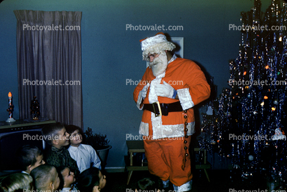 Santa Claus, Boys, 1950s