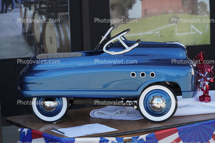 Blue Pedal Car, Peggy Sue Car Show & Cruise event, June 7 2019