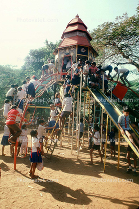 slide, Mumbai (Bombay), India