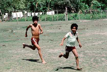 Boy, Running, Yelapa, Mexico