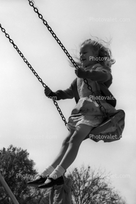 Girl on a Swing, 1950s