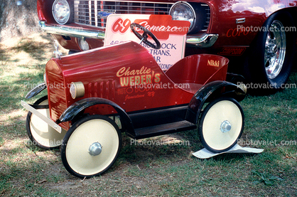Charlie Weber's Auto Body Inc., Nikki, Peddle Car, Jamestown, 1960s