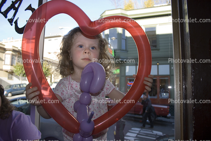 Heart Balloon, Cafe Trieste