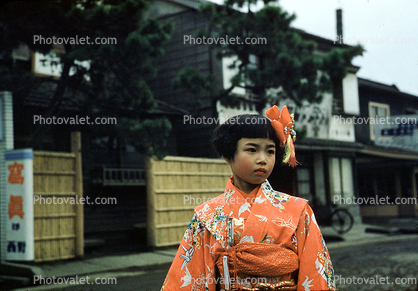 1950s, Japanese Kimono