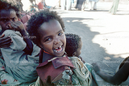 Laughing Girl, Refugee Camp, Somalia