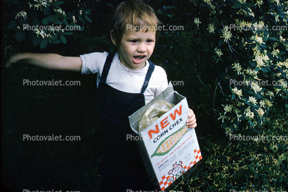Boy, New Corn Chex, 1960, 1960s