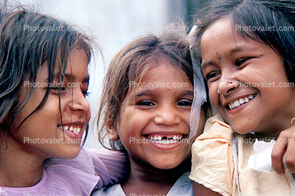 Giggles, Friends, Smiles, Cute, Trio, Giggling, Girls, Mumbai, India