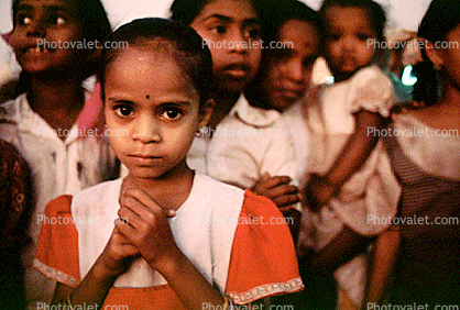 Girl, face, worried, Khroorow Baug, Mumbai, India