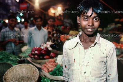 Boy at a Market in Khroorow Baug