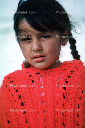 girl, face, sweater, Colonia Flores Magone