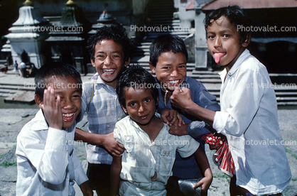 Goofing Boys, Kathmandu, Nepal