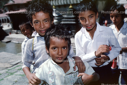 Boys, Kathmandu, Nepal