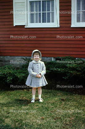 Cute Girl, Springtime, Easter, May 1960, 1960s
