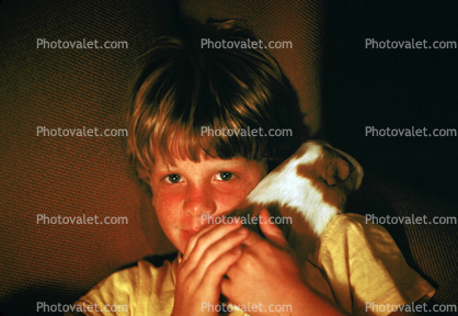 Boy loving his Hamster