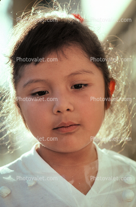 Tepoztlan, Mexico, Girl, face, Morelos, Mexico