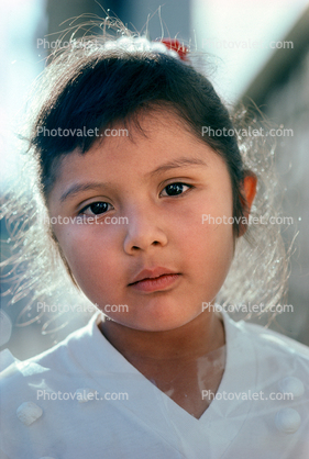 Tepoztlan, Mexico, Girl, face, Morelos, Mexico