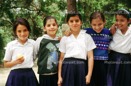 Schoolgirls, Schoolboy, Costa Rica