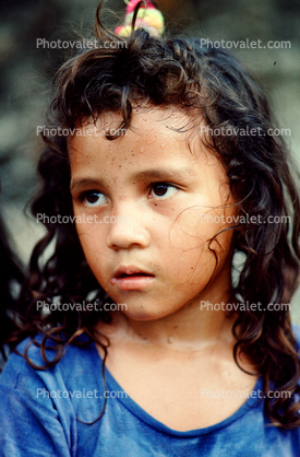 Girl, Face, Costa Rica