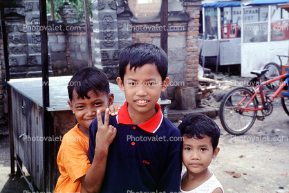 Boys, smile, Bali
