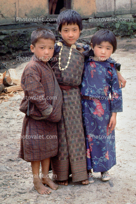 friends, girls, boy, Bhutan