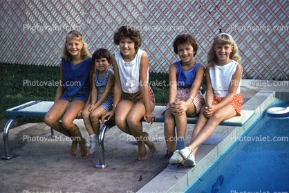 Friends, Girls, Akron Ohio, 1960s