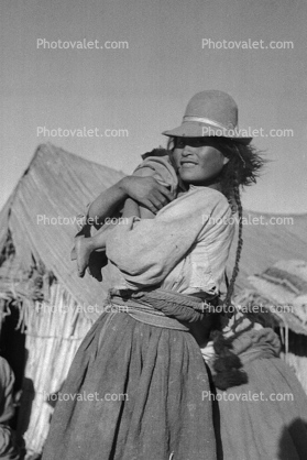 Uros Woman, Lake Titicaca