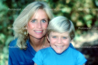 Mother and Son, smiles, boy, male