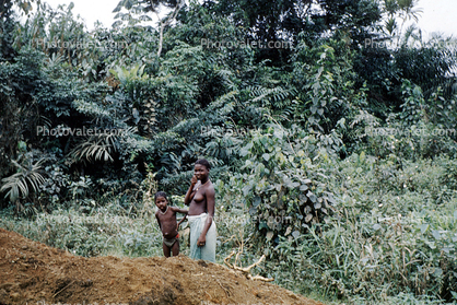 Woman, Jungle, March 1958