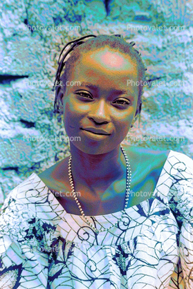 Beautiful Woman in Ouagadougou, Burkina Faso