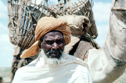 Man, Camel, Refugee from war, Nomad, Nomadic, Somalia