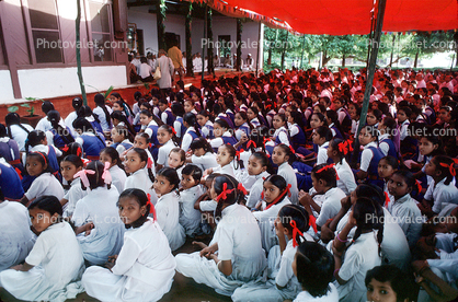 Birthday Celebration for Mohandas Gandhi, Sabarmati Ashram, Ahmedabad, Gujarat