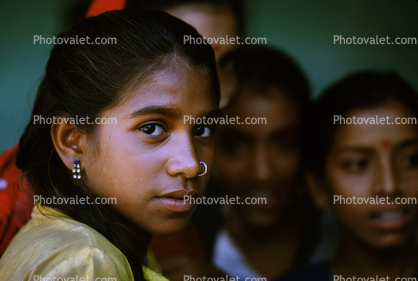 Girl, Woman, Female, Boral Village, Gujarat
