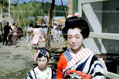 Woman, Kimono, Sasebo Saga
