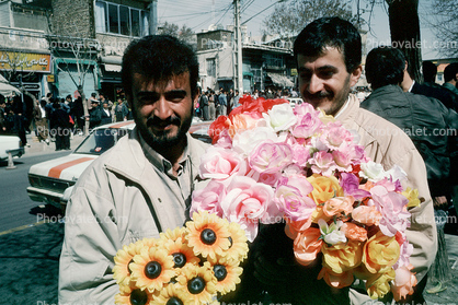 Street vendors in iran