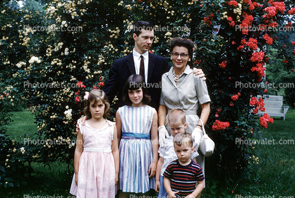 Family, Mother, Father, Dad, Mom, 1953, 1950s