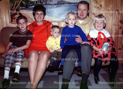 Family, Mother, Father, Dad, Mom, December 1970