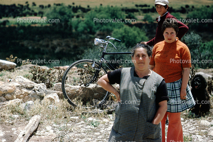 Woman, mother, daughter, Fuente de Piedra, Malaga, Andalusia