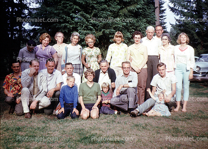 Family, Mother, Father, Dad, Mom, Riuney Reunion, September 1965, 1960s