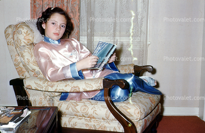 Robe, Chair, sitting, 1950s